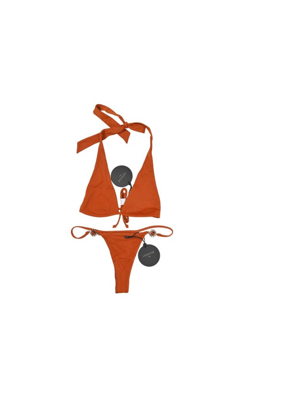 Sommer Swim Baia Top & Roma Bottoms Bikini Set in Umber